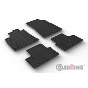 Rubber mats for Mitsubishi COLT HB (5door, manual)