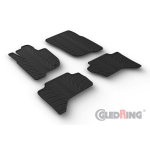 Rubber mats for Mitsubishi L200 (FL 2019->)