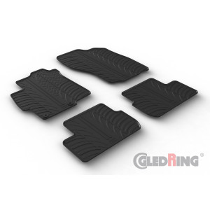 Rubber mats for Mitsubishi Lancer (automatic)