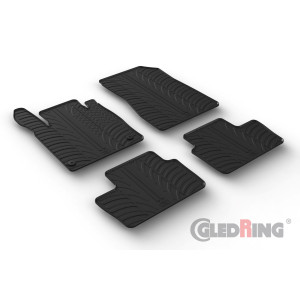 Rubber mats for Nissan Juke II (manual & automatic)