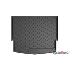 Rubber trunk mat Nissan X-Trail (upper floor / with spare tyre) (01/2021->)