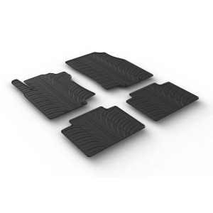 Rubber mats for Nissan X-trail