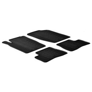 Rubber mats for Peugeot 206