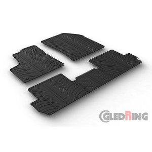 Rubber mats for Peugeot 3008 (manual/automatic/hybrid)