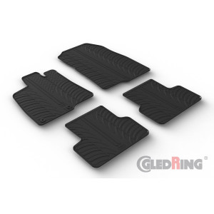 Rubber mats for Peugeot 3008 (automatic/hybrid)