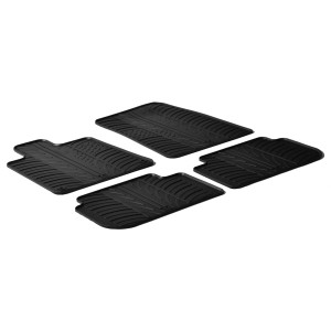 Rubber mats for Peugeot 407