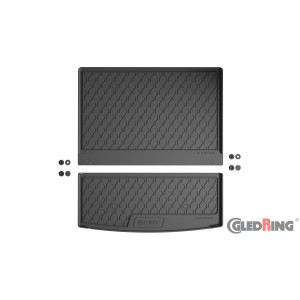 Rubber trunk mat Forthing U-Tour (7 seats, not for Hybrid)