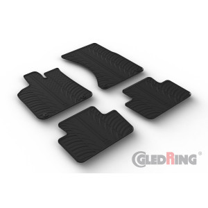 Rubber mats for Porsche Panamera GTS Liftback