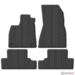 Rubber mats for Renault R5 (electic)