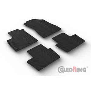 Rubber mats for Renault Austral MHEV SUV (automatic)