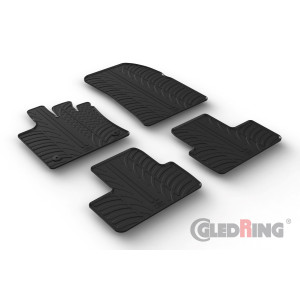 Rubber mats for Renault Captur (automatic & manual)