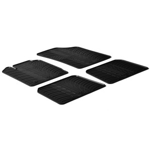 Rubber mats for Renault Clio II