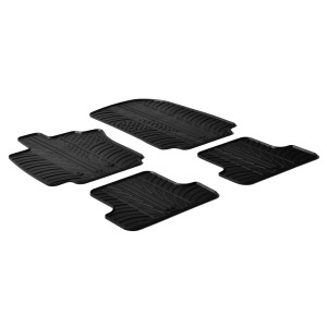 Rubber mats for Renault Clio III