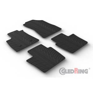 Rubber mats for Renault ESPACE HYBRID (automatic)