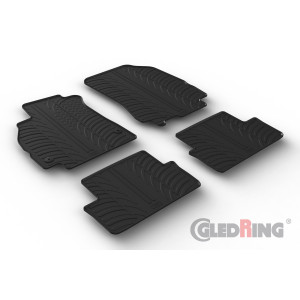 Rubber mats for Renault Fluence