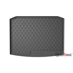 Rubber trunk mat skoda KAROQ 2WD / lower floor, 2017->