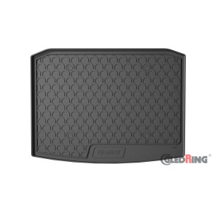 Rubber trunk mat skoda KAROQ 4WD / lower floor, 2017->