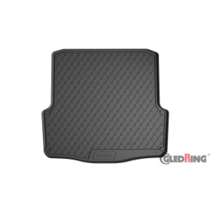 Rubber trunk mat SKODA OCTAVIA II STATION WAGON (lower floor) 2004-2013