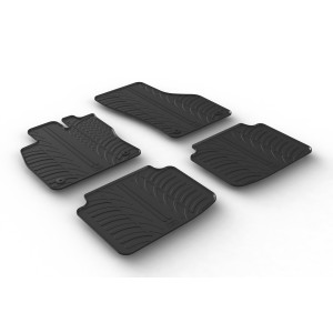 Rubber mats for Skoda Superb