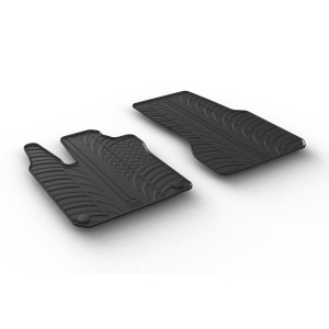 Rubber mats for Smart Fortwo