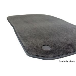 Textile car mats for Mercedes Class C (W203)