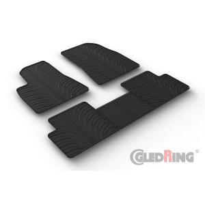 Rubber mats for Tesla Model 3 HB