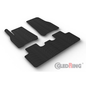 Rubber mats for Tesla Model Y