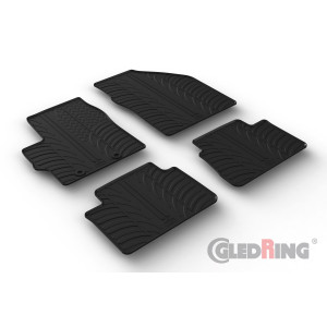 Rubber mats for Toyota Yaris HB/Cross (petrol/diesel) & HYBRID