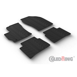 Rubber mats for Toyota Corolla Hybrid SW (automatic)