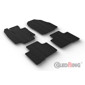 Rubber mats for Toyota Highlander Hybrid