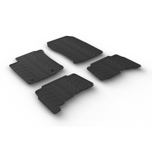 Rubber mats for Toyota Land Cruiser (automatic)