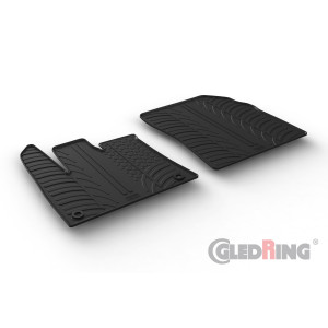 Rubber mats for Toyota ProAce City (oval fixing)