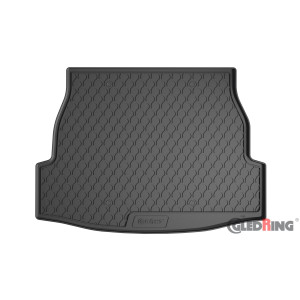 Rubber trunk mat Toyota RAV4 (XA50) (upper variable floor with spare tyre / petrol&diesel&Hybrid) (2019->)