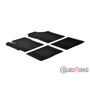 Rubber mats for Toyota Yaris (3&5 doors)