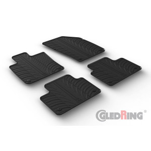 Rubber mats for Volvo V60/S60