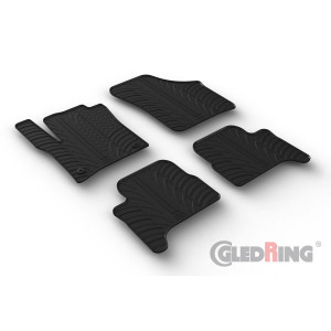Rubber mats for Seat MII Electric