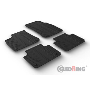 Rubber mats for Volkswagen Touareg