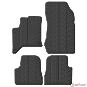 Rubber mats for Lancia Ypsilon MHEV (automatic)