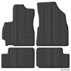 Rubber mats for Omoda 5 (petrol, automatic, for hybrid)