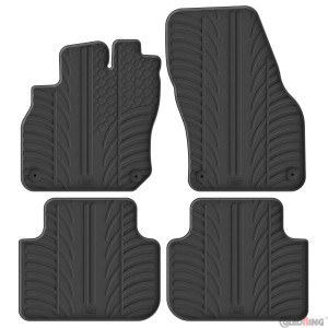 Rubber mats for Audi Q3  (TFSI, MHEV)