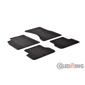 Rubber mats for Audi A6 Estate, Saloon