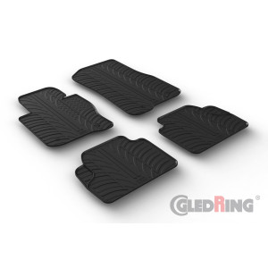 Rubber mats for BMW Serija 4 (automatic, Gran Coupe)