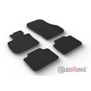 Rubber mats for BMW X1 (automatic)
