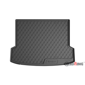 Rubber trunk mat Jaecoo 7 SUV AWD (4X4) (petrol / not for Hybrid / upper floor)