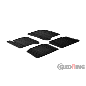 Rubber mats for Citroen C3 Picasso