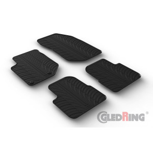 Rubber mats for Citroen C4