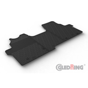 Rubber mats for Ford Transit Custom Furgon (manual)