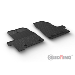 Rubber mats for Ford Transit Custom Cargo FL