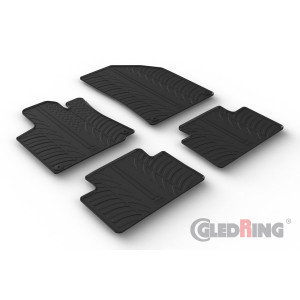 Rubber mats for  Geely COOLRAY (automatic) 