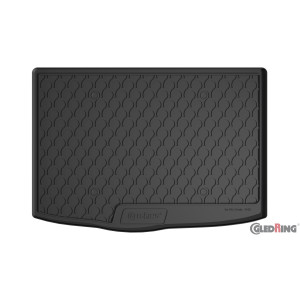 Rubber trunk mat kia STONIC (lower non-variable floor 10.2017->)